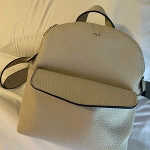Cream Colab backpack